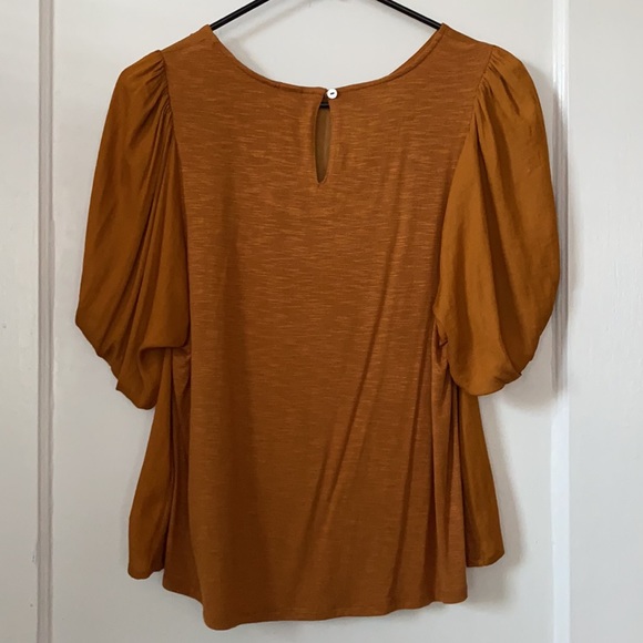 NWT Anthropologie Dolan left coast saffron top - Picture 6 of 8